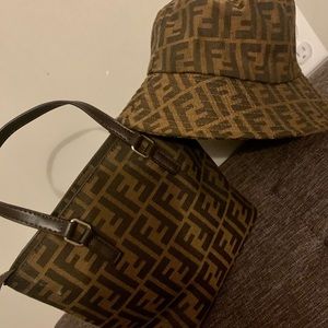 Bucket Hat and Hand bag set